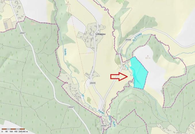 Prodej pole, Zdobín, 46786 m2