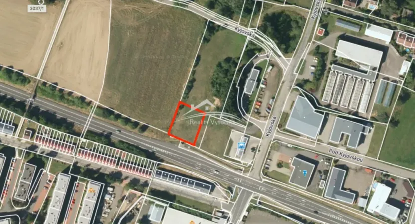 Pronájem komerčního pozemku, Havlíčkův Brod, Kyjovská, 1000 m2