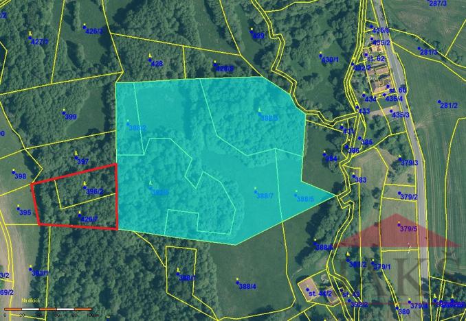 Prodej lesa, Žihobce, 5431 m2