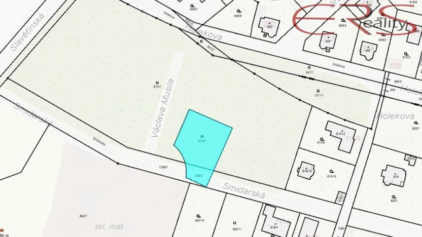 Prodej pozemku pro bydlení, Praha - Klánovice, Smidarská, 1092 m2