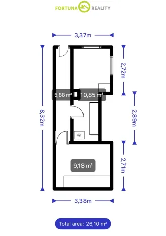 Prodej chaty, Ostrava - Slezská Ostrava, Na Srázu, 51 m2