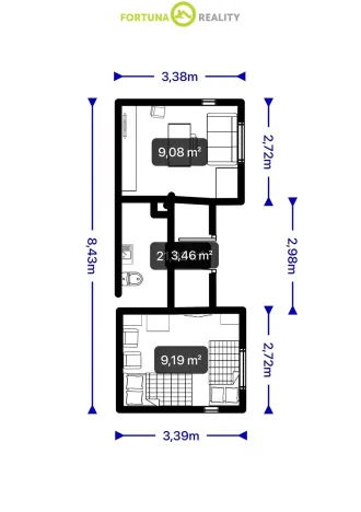 Prodej chaty, Ostrava - Slezská Ostrava, Na Srázu, 51 m2