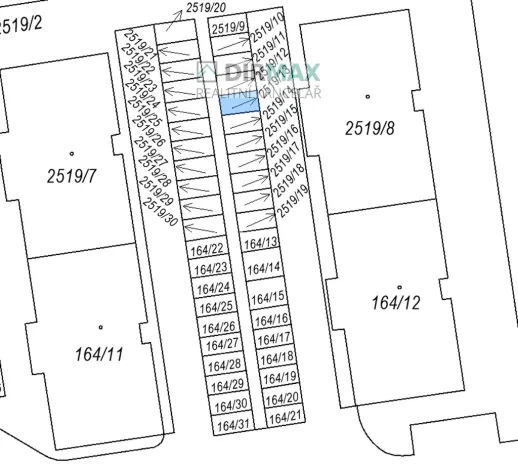 Pronájem pozemku, Plzeň - Skvrňany, Malesická, 11 m2