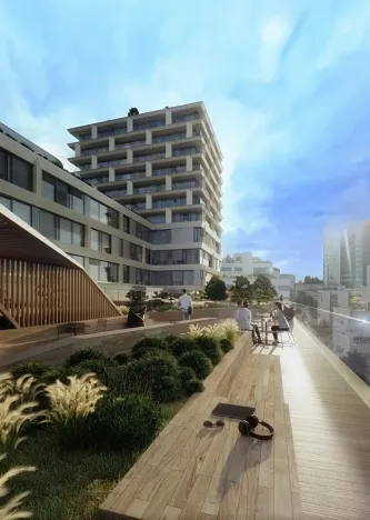 Pronájem kanceláře, Praha - Michle, Vyskočilova, 1500 m2