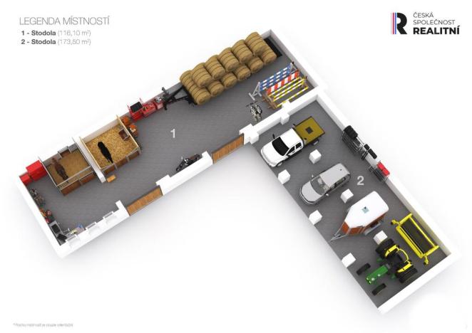 Prodej obchodního prostoru, Bystřice - Semovice, 800 m2