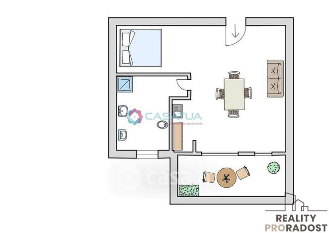 Prodej bytu 1+kk, Via Arno, 64028 Silvi TE, Itálie, 32 m2