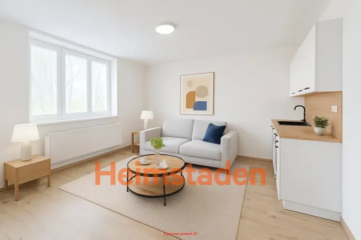 Pronájem bytu 2+kk, Ostrava - Kunčičky, Nadační, 46 m2