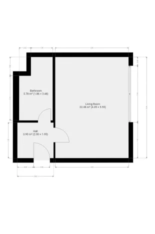 Pronájem bytu 1+kk, Praha - Nusle, Závišova, 33 m2