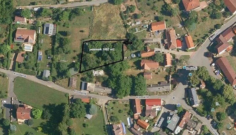 Prodej pozemku pro bydlení, Vonoklasy, 1002 m2