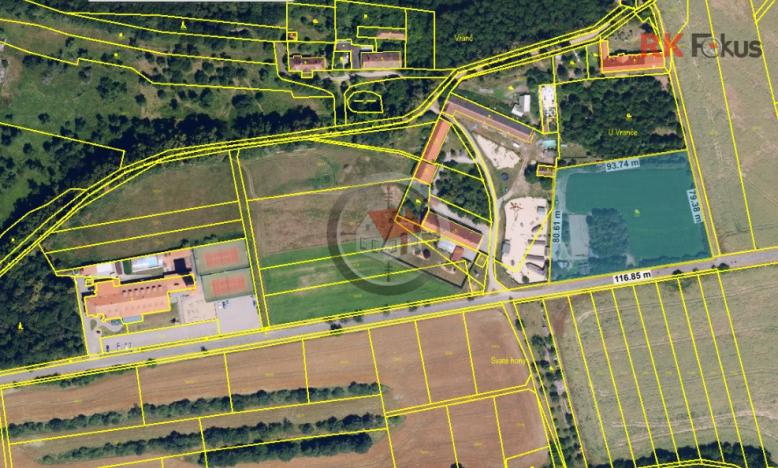 Prodej pozemku pro bydlení, Bítov, 8338 m2