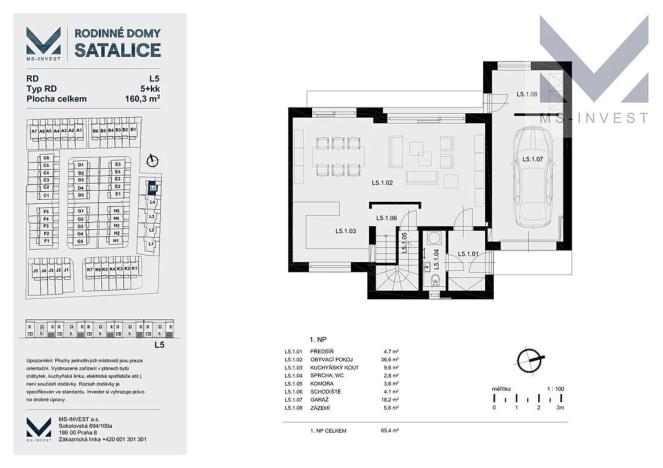 Prodej rodinného domu, Praha - Satalice, Trabantská, 160 m2