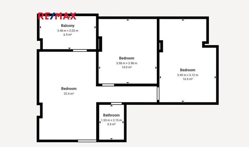 Prodej bytu 3+kk, Hurghada, Egypt, 64 m2