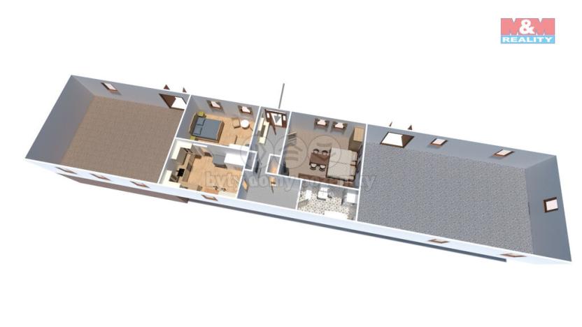 Prodej rodinného domu, Příbram - Lazec, 81 m2