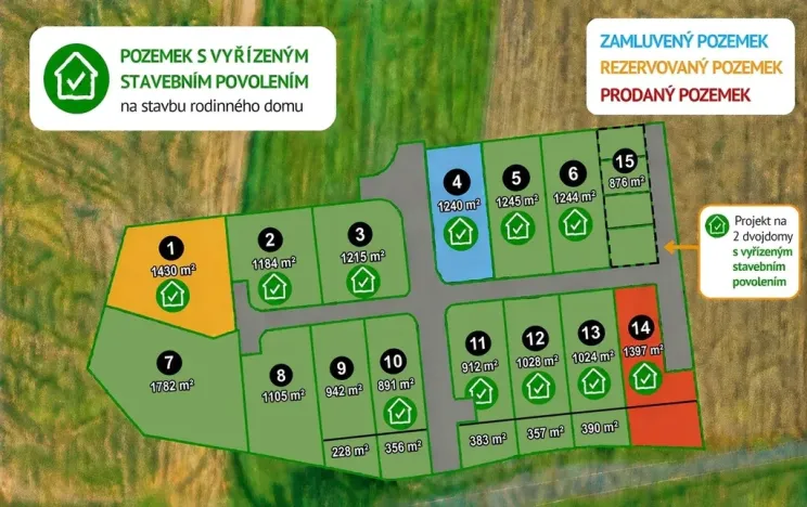 Prodej pozemku pro bydlení, Blatnice, 1105 m2