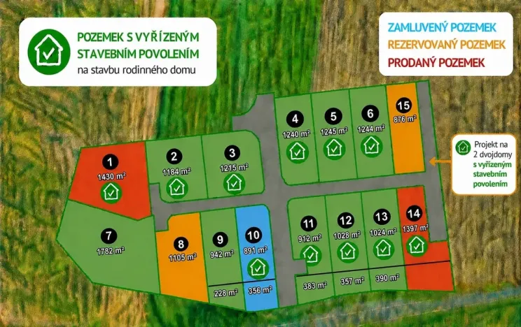 Prodej pozemku pro bydlení, Blatnice, 1105 m2