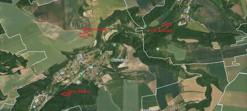 Prodej pozemku pro bydlení, Otvovice, 534 m2