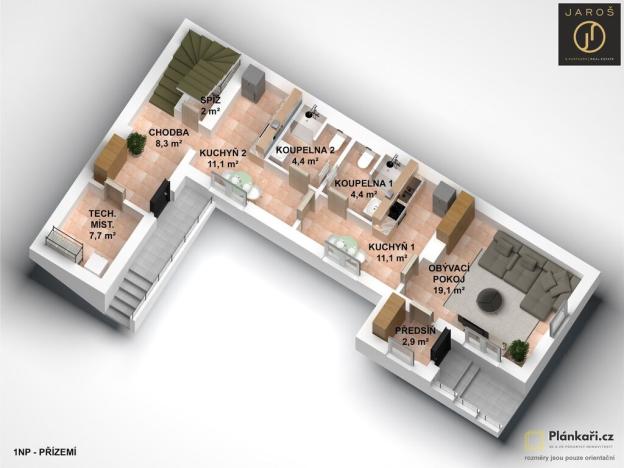 Prodej rodinného domu, Hostivice, K Nádraží, 135 m2