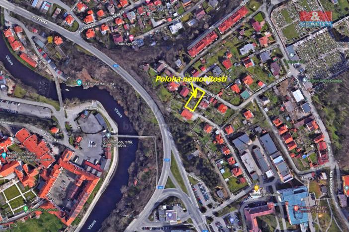 Prodej pozemku pro bydlení, Český Krumlov, Na Skalce, 522 m2