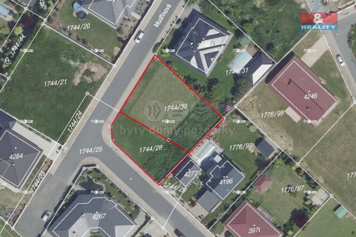 Prodej pozemku pro bydlení, Čáslav, Modřínová, 929 m2