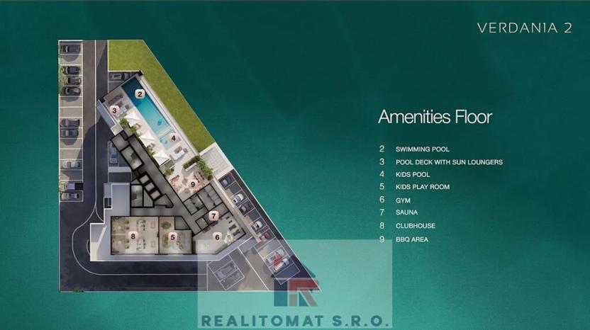 Prodej bytu 2+kk, Dubaj, Spojené arabské emiráty, 73 m2