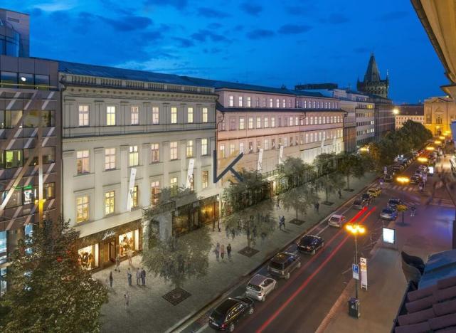 Pronájem kanceláře, Praha - Staré Město, Na příkopě, 1119 m2