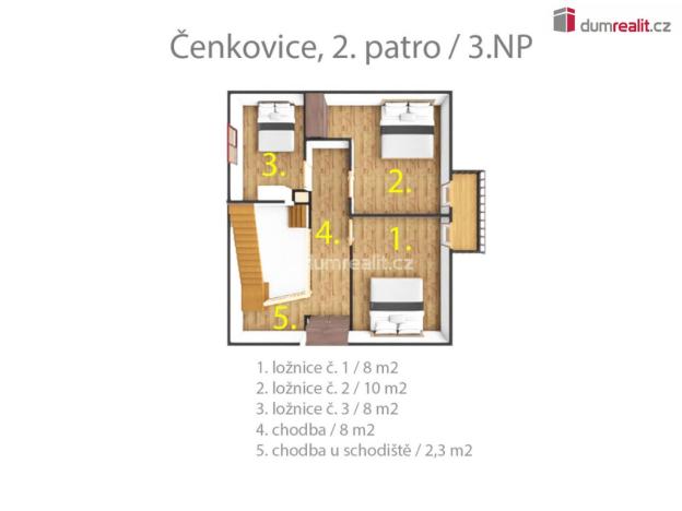 Prodej chaty, Čenkovice, 103 m2