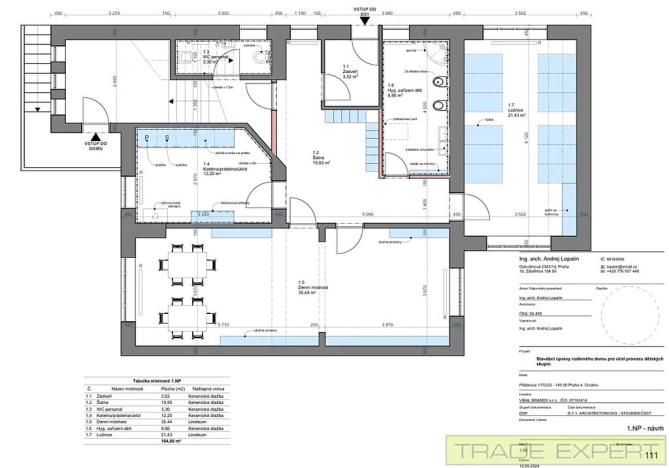 Prodej rodinného domu, Praha - Chodov, Pištěkova, 410 m2