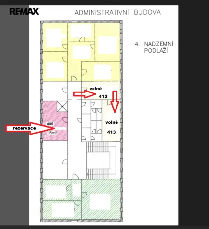 Pronájem kanceláře, Hradec Králové - Slezské Předměstí, Bratří Štefanů, 36 m2
