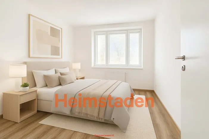 Pronájem bytu 2+kk, Ostrava - Kunčičky, Výhradní, 46 m2