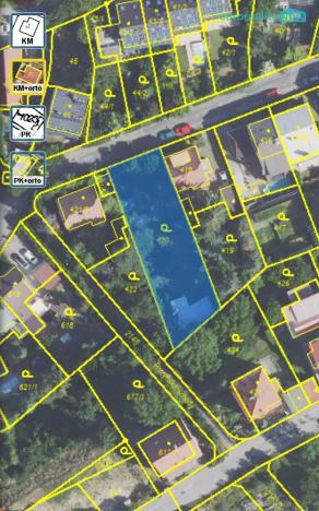 Prodej pozemku pro bydlení, Praha - Ruzyně, Nad Manovkou, 713 m2