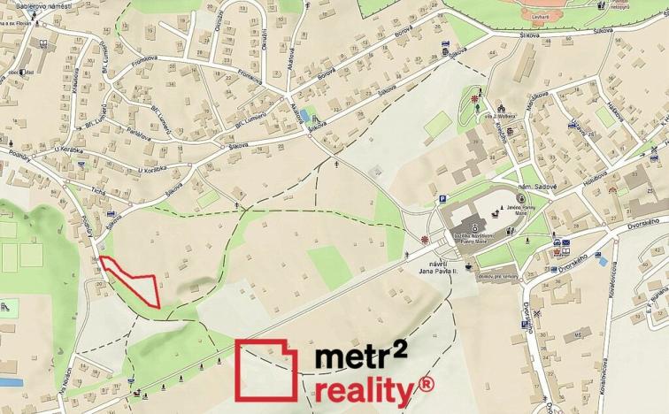 Prodej zahrady, Samotišky, 2493 m2