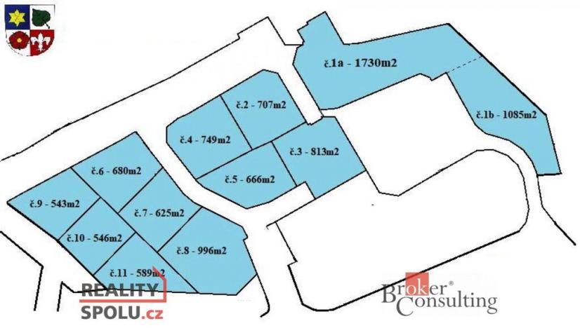 Prodej pozemku pro bydlení, Plasy, Stará cesta, 813 m2
