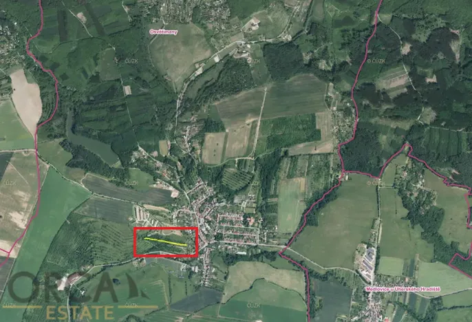 Prodej pozemku, Osvětimany, 2037 m2