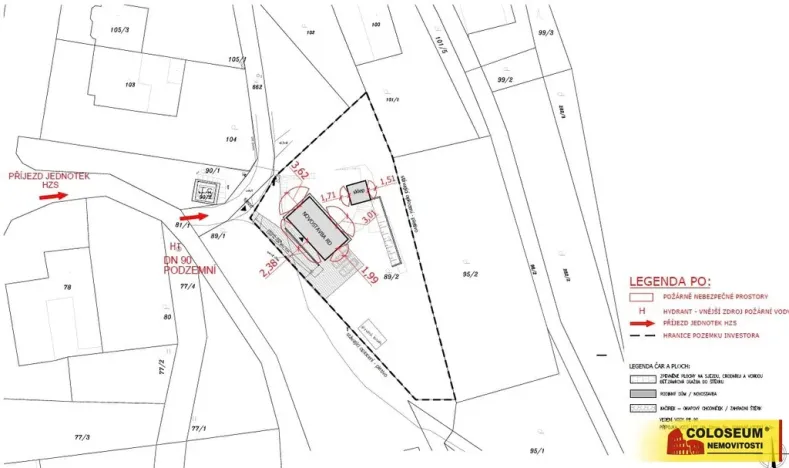 Prodej pozemku pro bydlení, Braníškov, 1184 m2