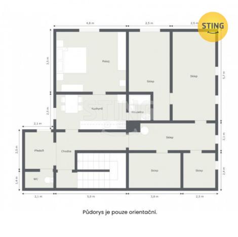 Pronájem kanceláře, Český Těšín, Mánesova, 258 m2