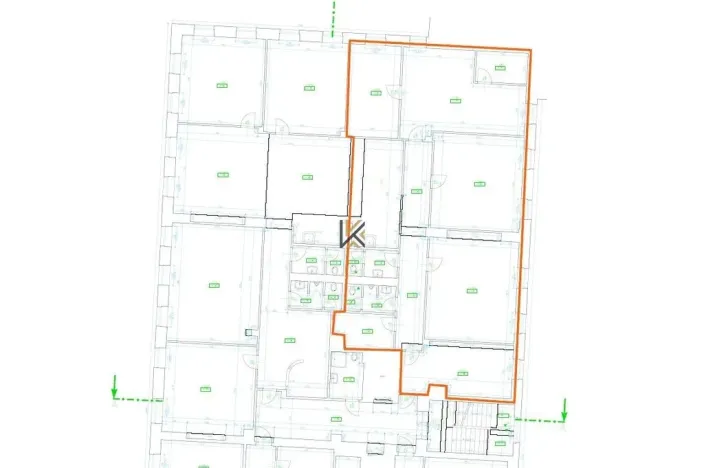 Pronájem kanceláře, Praha - Vysočany, Kolbenova, 191 m2