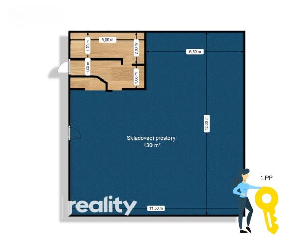 Pronájem obchodního prostoru, Troubsko, Jihlavská, 450 m2