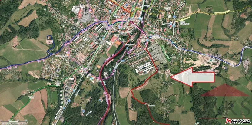 Prodej pozemku pro bydlení, Sušice, 852 m2