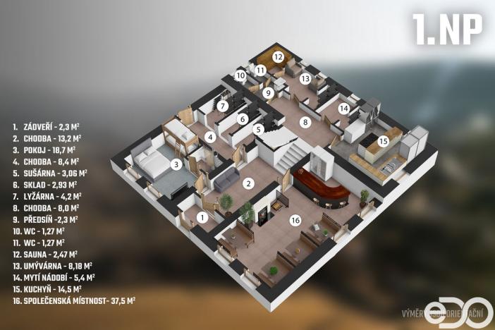 Prodej ubytování, Loučná pod Klínovcem - Loučná, 290 m2