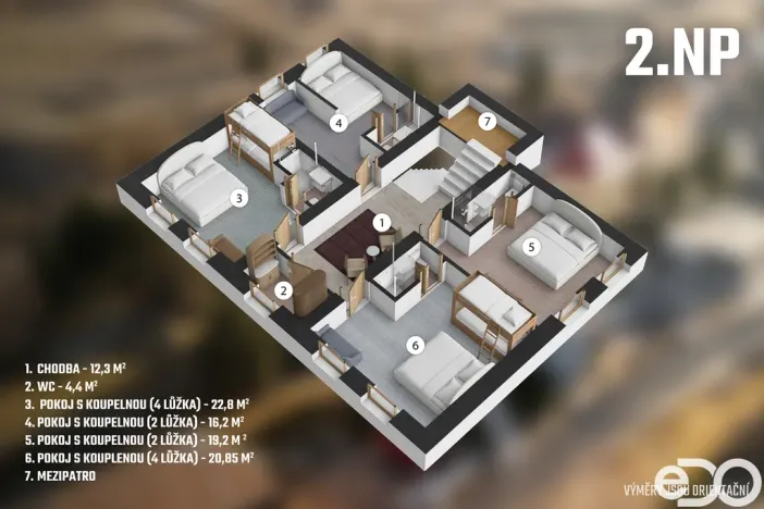 Prodej ubytování, Loučná pod Klínovcem - Loučná, 290 m2