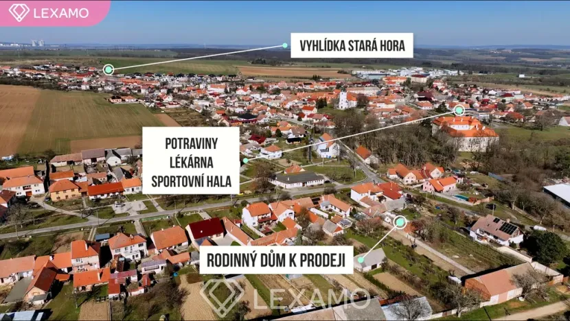 Prodej rodinného domu, Višňové, 1380 m2
