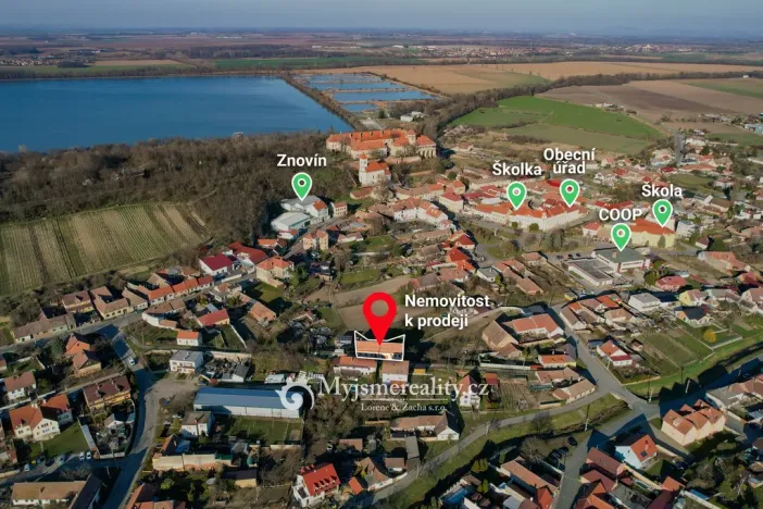 Prodej rodinného domu, Jaroslavice, Na Hrázi, 550 m2