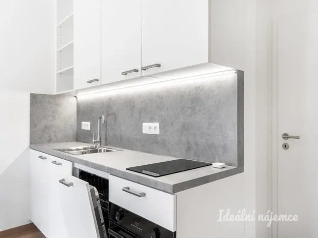 Pronájem bytu 1+kk, Tuchoměřice, V Kněžívce, 22 m2