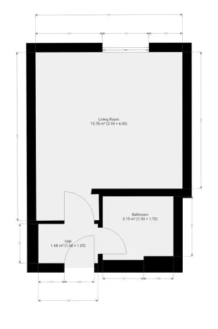 Pronájem bytu 1+kk, Tuchoměřice, V Kněžívce, 22 m2
