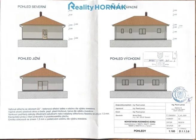 Prodej pozemku pro bydlení, Temelín, 1733 m2