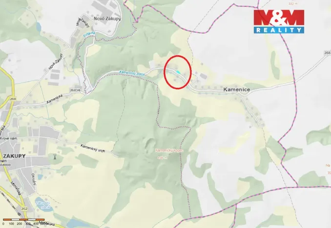 Prodej pozemku pro bydlení, Zákupy, 877 m2