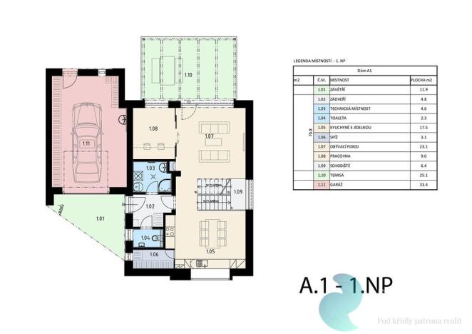 Prodej rodinného domu, České Budějovice, Ke Včelné, 207 m2
