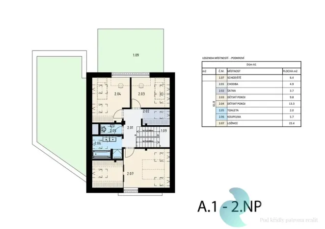 Prodej rodinného domu, České Budějovice, Ke Včelné, 207 m2