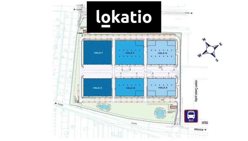 Pronájem skladu, Plzeň, Chebská, 495 m2