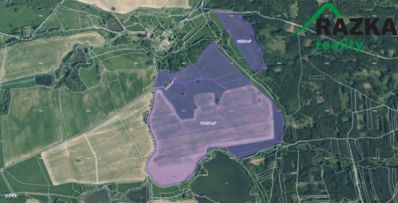 Prodej pole, Ctiboř - Březí, 859004 m2